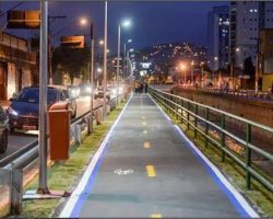 Avenida Pery Ronchetti, em São Bernardo do Campo, tem nova iluminação em LED