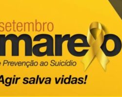 Campanha Setembro Amarelo® salva vidas! Participe, divulgue e compartilhe.