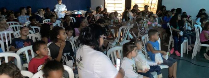 CUFA SÃO BERNARDO REALIZA CINEMA PARA CRIANÇAS DA FAVELA