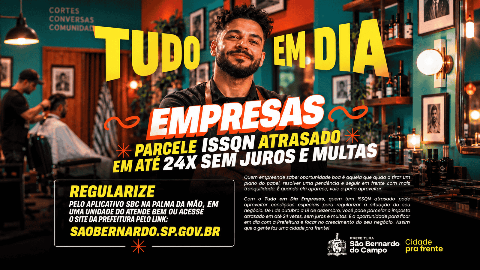 Tudo em Dia Empresas na Barbearia (1)